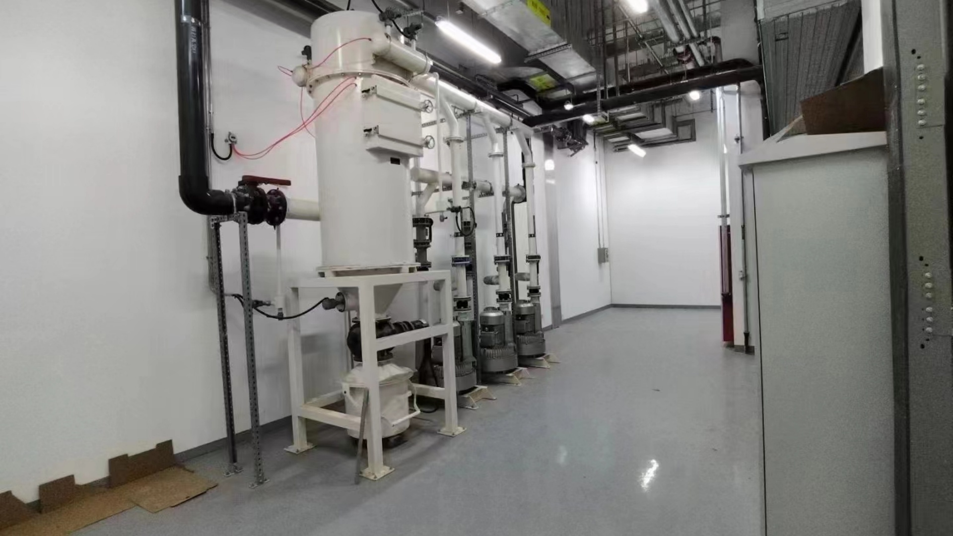 中央吸塵主機室外放置噪音控制